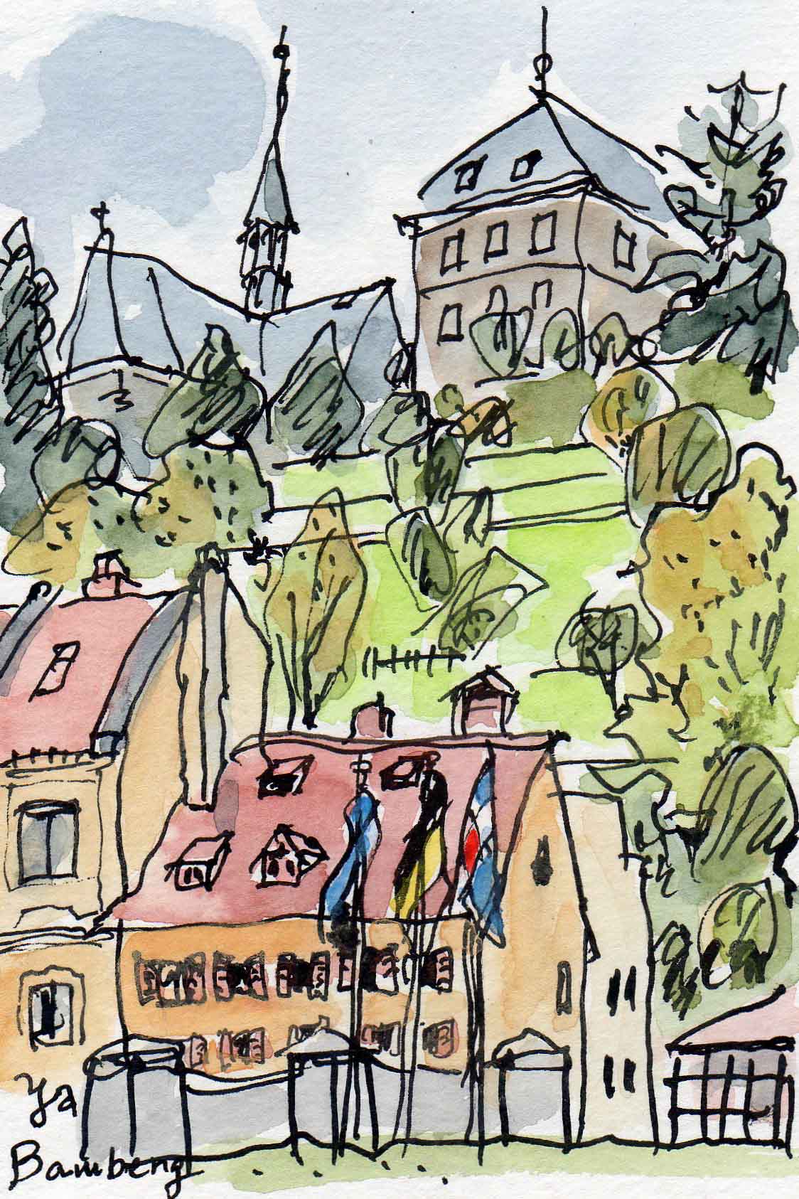 画帳と一緒に 花城康雄