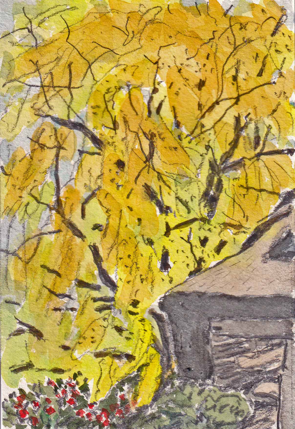 flower 花城康雄公式サイト 風景スケッチ 淡彩スケッチ